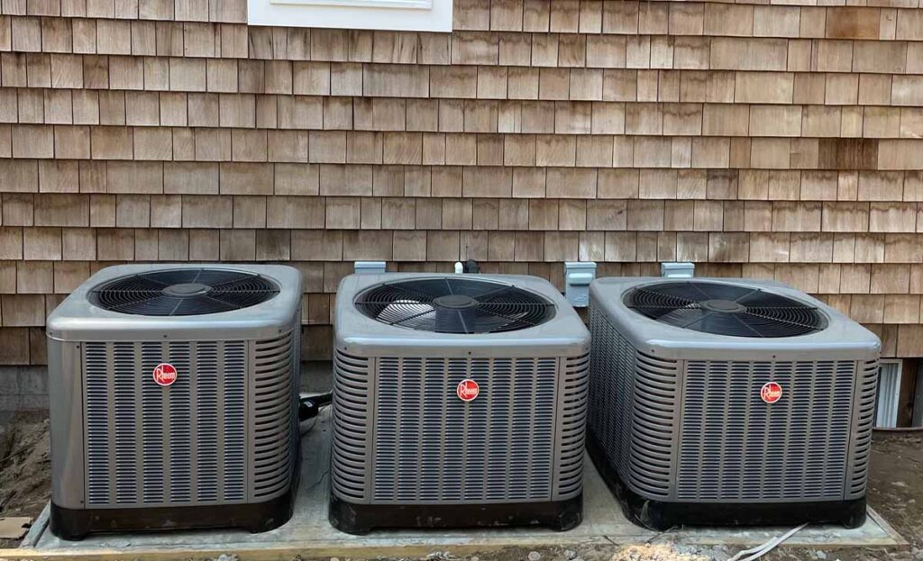ac installation-3 new rheem units