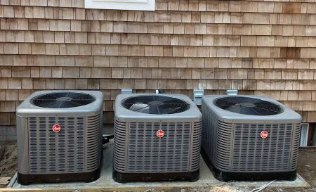 ac installation-3 new rheem units